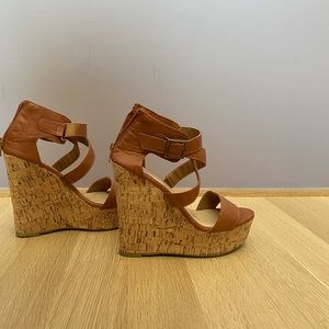 Chunky Cork Wedges